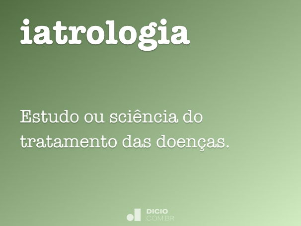 iatrologia