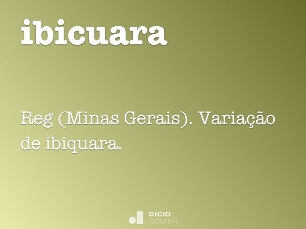 ibicuara
