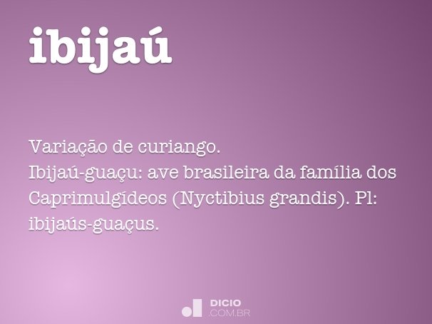 ibijaú