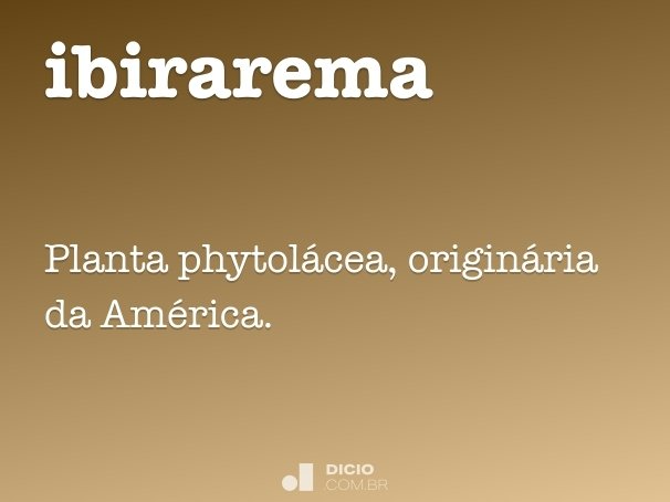 ibirarema