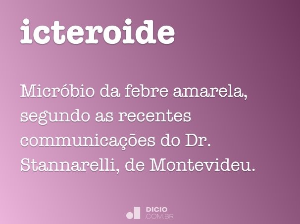 icteroide