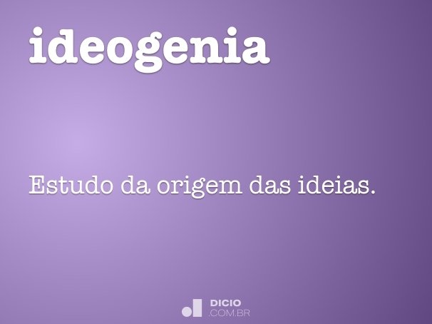 ideogenia