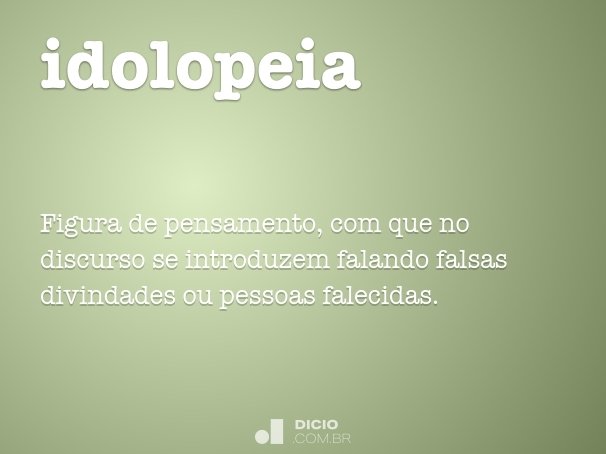 idolopeia