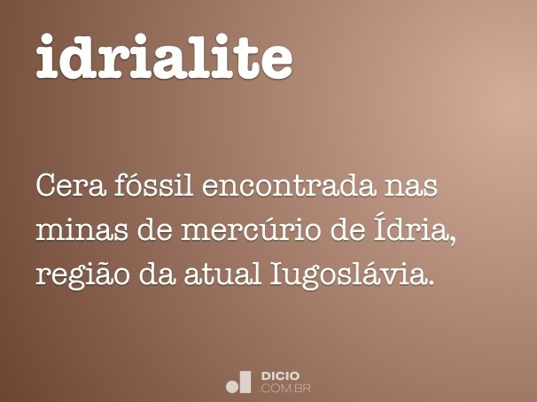 idrialite
