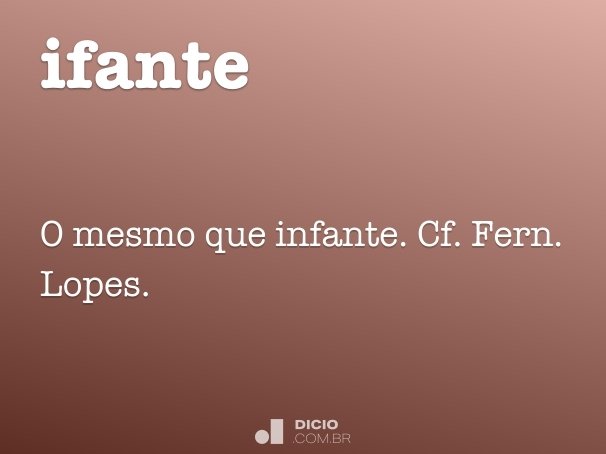 ifante