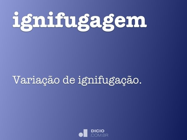 ignifugagem