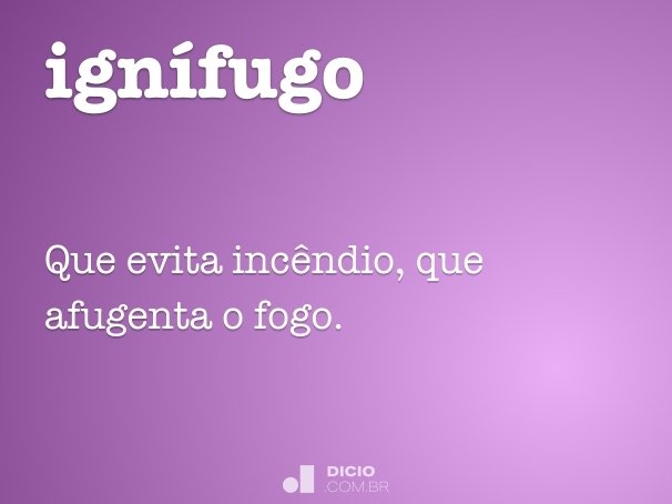 ignífugo