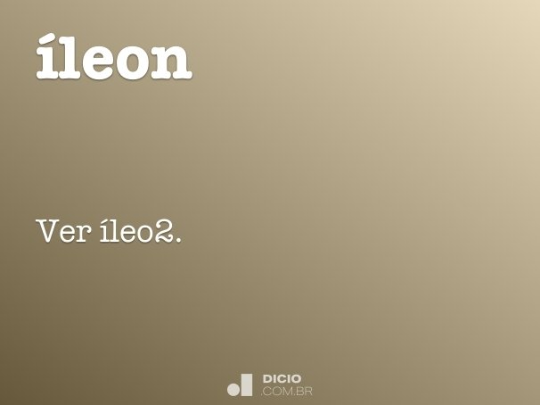 íleon