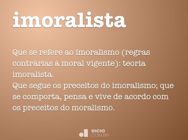 imoralista