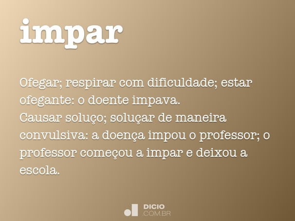 Impactar - Dicio, Dicionário Online de Português