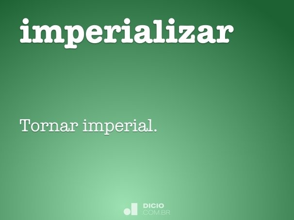 imperializar