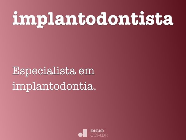 implantodontista