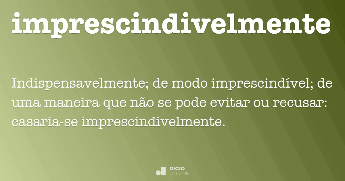 Imprescindivelmente Dicio, Dicionário Online de Português