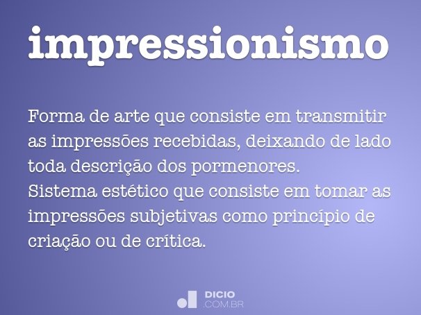 impressionismo