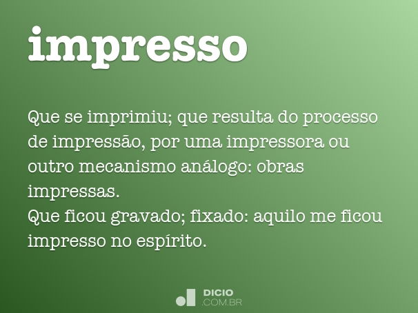 impresso