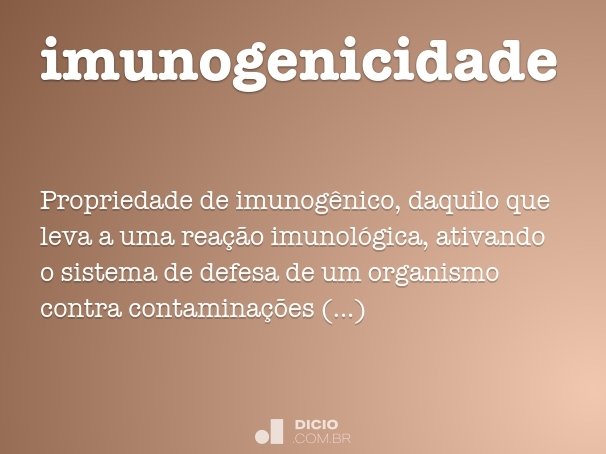imunogenicidade