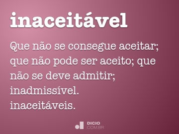 Admoestável - Dicio, Dicionário Online de Português