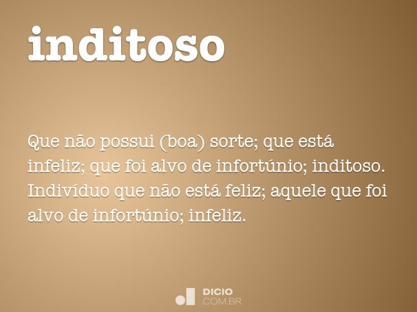 inditoso