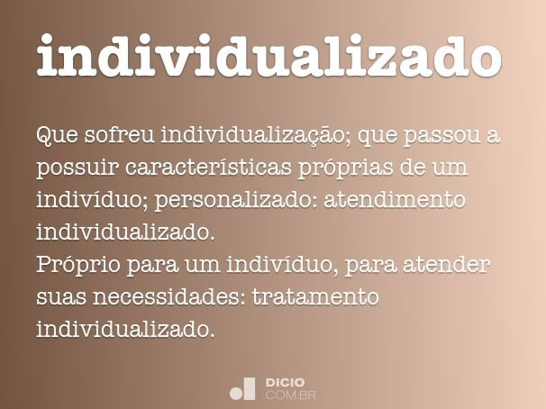 individualizado