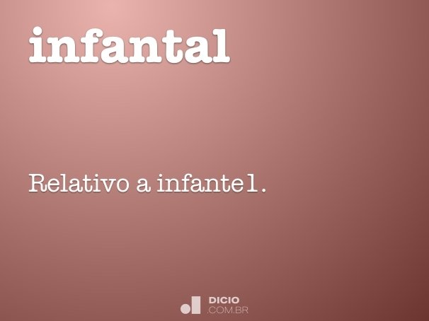 infantal