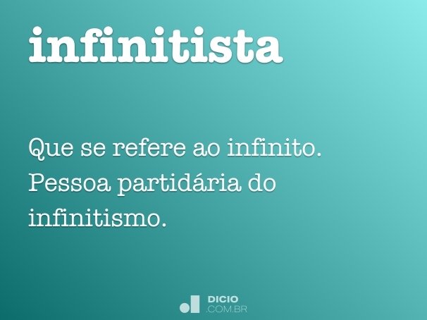 infinitista
