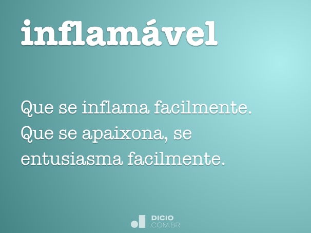 inflamável