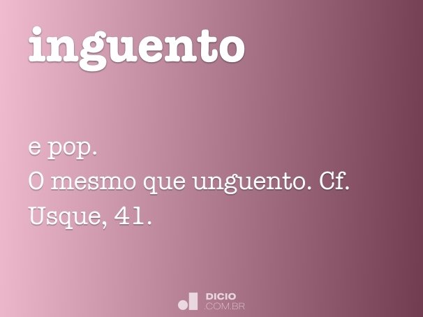 Rusguento - Dicio, Dicionário Online de Português