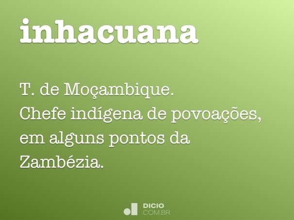 inhacuana