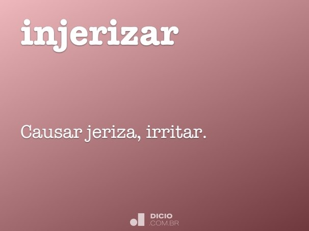 injerizar