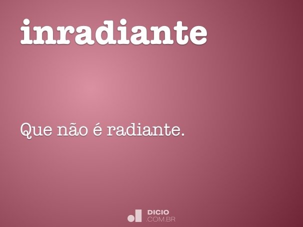 inradiante