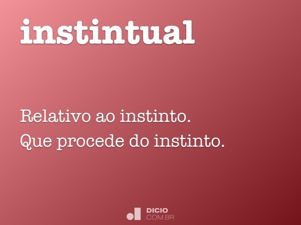 instintual