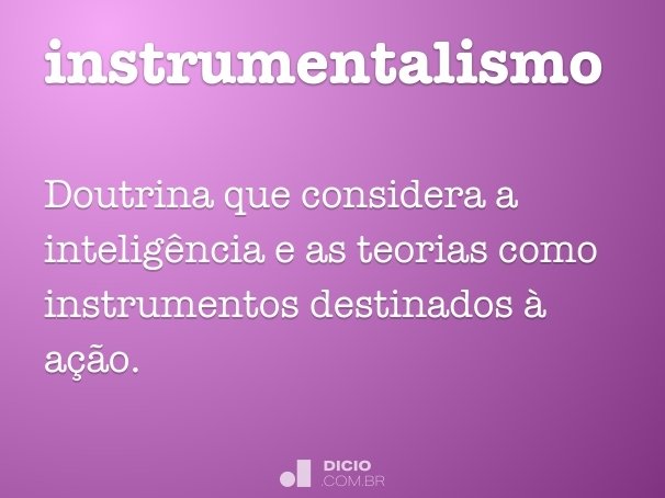 instrumentalismo