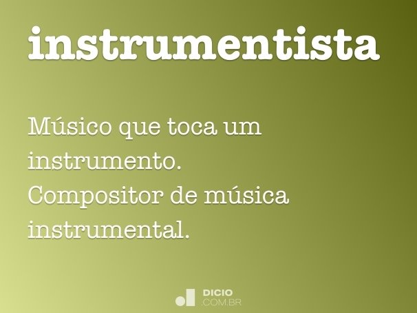 instrumentista