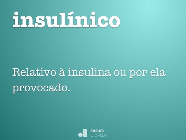 insulínico