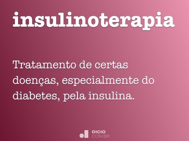 insulinoterapia