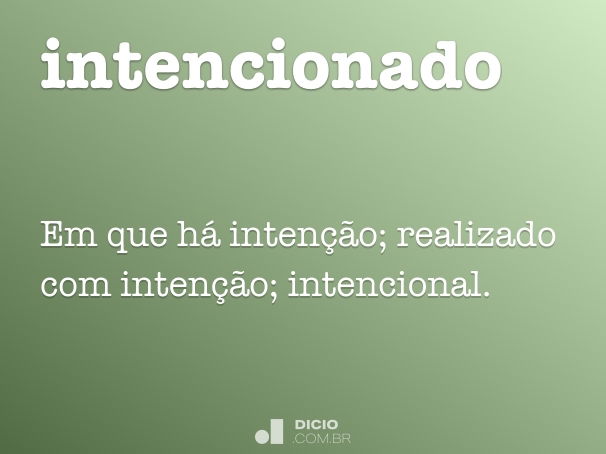 intencionado