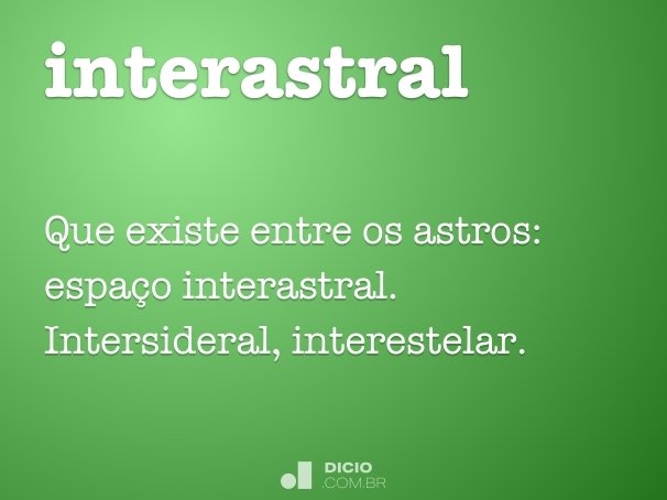 interastral