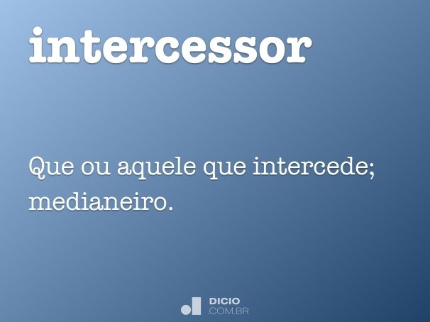 intercessor