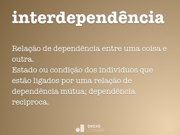 interdependência