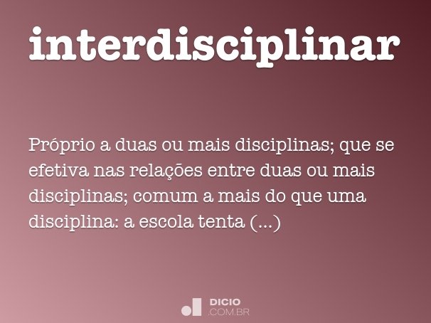 interdisciplinar