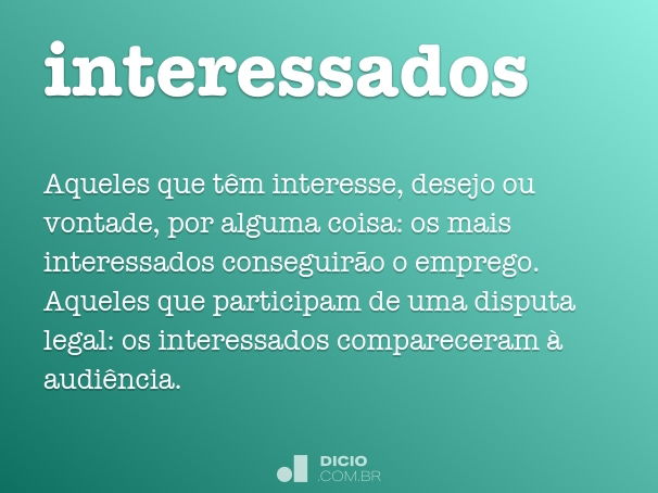 interessados