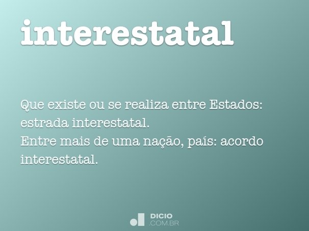 interestatal