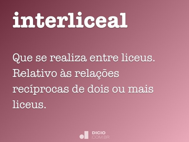 interliceal