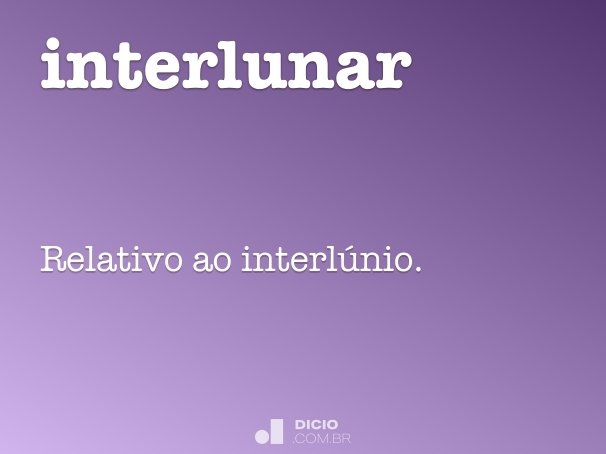interlunar