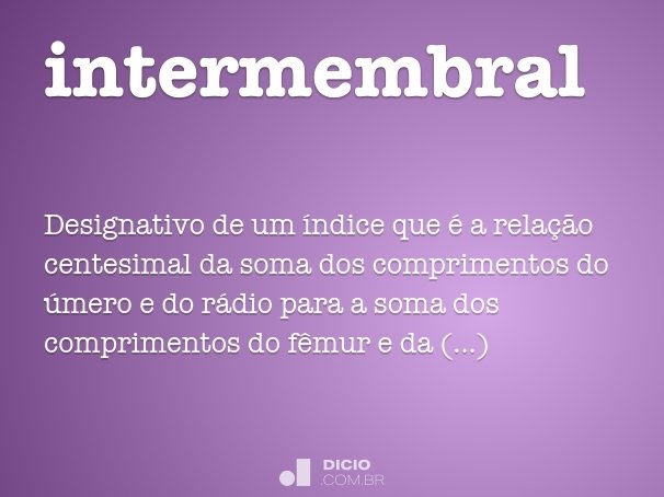 intermembral