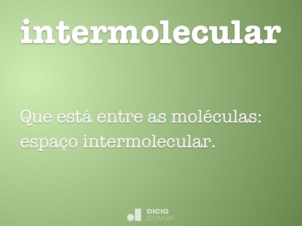 intermolecular