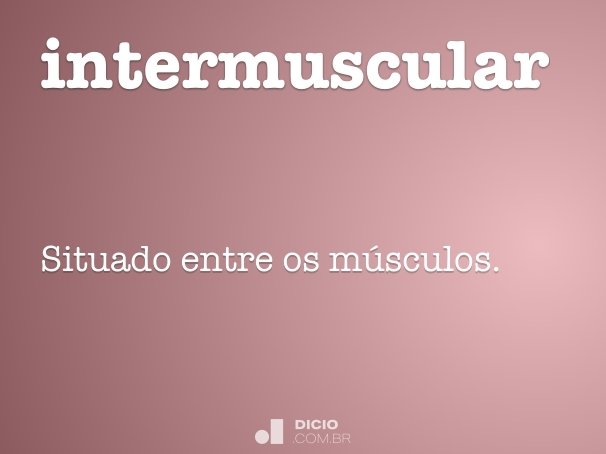 intermuscular