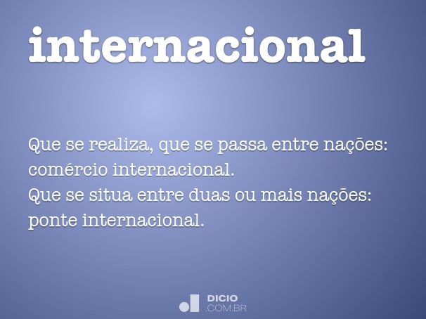 internacional
