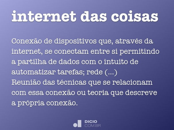 internet das coisas