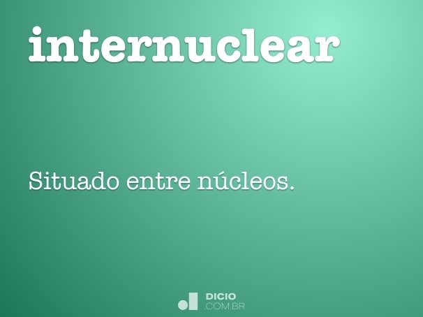 internuclear
